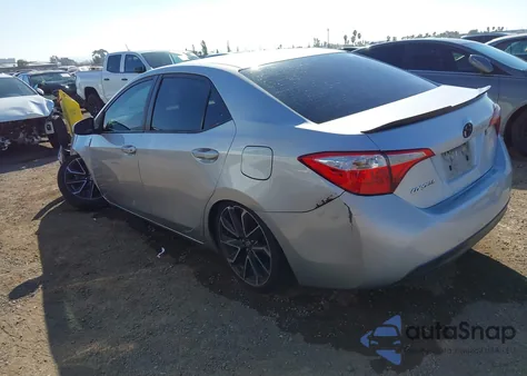 2015 Toyota Corolla L from USA, damaged, VIN 5YFBURHE2FP262814